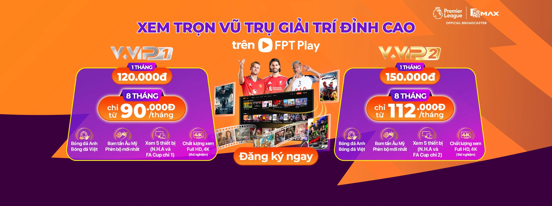 Xem trọn vũ trụ giải trí đỉnh cao